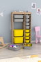 Hanah Home Montana Xs 2D4N8U - Gris Sonomo y Amarillo